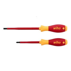 Juego de 2 Destornilladores Aislados SoftFinish – Plano y Phillips