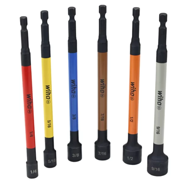 6 Piezas Destornilladores Magnéticos para Tuercas SAE con Código de Color Zikgtbostto0tv3b8lcd 700x 600x600
